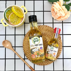 Dầu hạt chia nguyên chất Ecofood 60ml cho bé từ 6 tháng tuổi