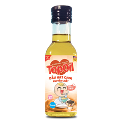 Dầu hạt chia nguyên chất Topoil 60ml/100ml dành cho bé từ 6 tháng tuổi