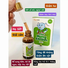 Dầu Húng Chanh kẽm Fankid tăng sức đề kháng 30ml (từ 0 tháng)