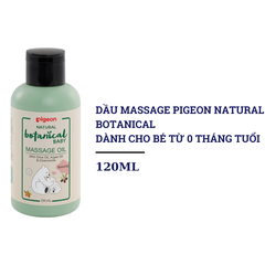 Dầu massage Pigeon Natural Botanical 120ml
