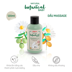 Dầu massage Pigeon Natural Botanical 120ml
