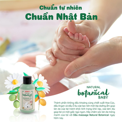 Dầu massage Pigeon Natural Botanical 120ml