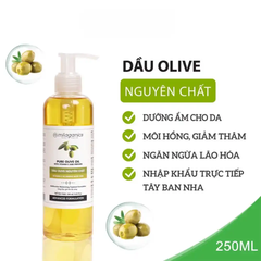 Dầu Olive Milaganics nguyên chất dưỡng da, dưỡng tóc 100ml /250ml