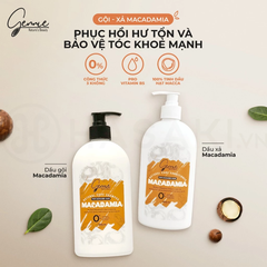 Dầu xả Gennie Macadamia phục hồi hư tổn 400ml