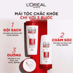 Dầu xả L'Oreal Paris giảm 5 dấu hiệu của tóc hư tổn 280ml