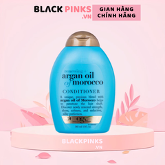 Dầu xả OGX Argan oil giúp phục hồi tóc hư tổn 385ml