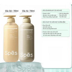 Dầu xả Spes Keratin Silky 780ml