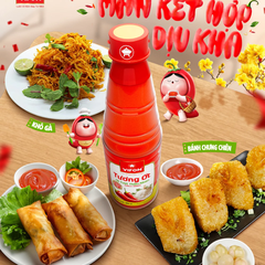 Thùng 100 dây 10 gói tương ớt Vifon gói 10g