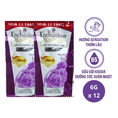 Dây 12 gói 6g dầu xả Enchanteur Charming/Sensation