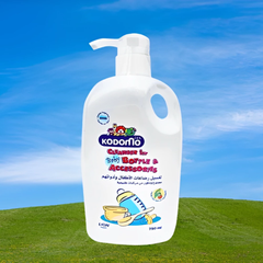 Dung dịch làm sạch đồ dùng cho bé Kodomo túi 700ml/chai 750ml không mùi