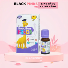 Dung dịch LineaBon K2 + D3 giúp bé ngủ ngon, tăng trưởng chiều cao chai 10ml