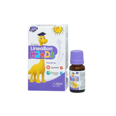 Dung dịch LineaBon K2 + D3 giúp bé ngủ ngon, tăng trưởng chiều cao chai 10ml