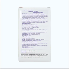 Dung dịch LineaBon K2 + D3 giúp bé ngủ ngon, tăng trưởng chiều cao chai 10ml