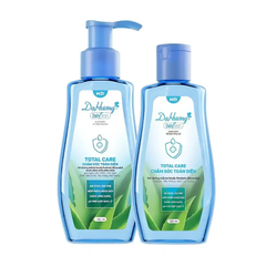Dung dịch vệ sinh Dạ Hương daily fresh moisture dưỡng ẩm/total care/dịu nhẹ chai 120ml/145ml