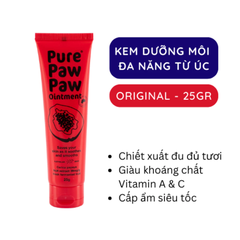 Dưỡng môi đa năng Pure Paw Paw từ đu đủ hương dưa hấu /hương dâu/chiết suất đu đủ 25g