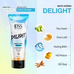 Dưỡng thể chống nắng Malissa Kiss hương nước hoa Hottie/Delight/Sweetie 200g