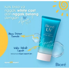 Essence chống nắng Bioré màng nước dưỡng ẩm da 50g/85g
