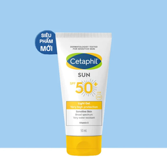 Gel chống nắng Cetaphil dịu lành cho da nhạy cảm 50ml