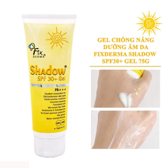 Gel chống nắng Fixderma cho da nhờn, mụn, nhạy cảm 75g