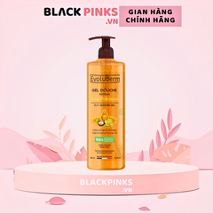 Gel tắm Evoluderm tinh dầu Argan và hoa anh thảo 500ml