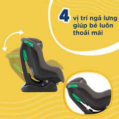 Ghế ngồi ô tô trẻ em Joie Steadi R129 Shale /Cobble Stone