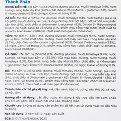 Gia vị rắc cơm 5 vị Thuyền Xưa hộp 30g (15 gói) (từ 1 tuổi)