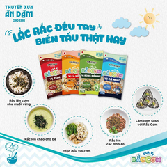 Gia vị rắc cơm Thuyền Xưa nhiều vị 19gr dành cho bé từ 12 tháng tuổi