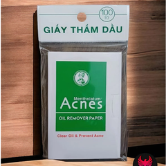Giấy thấm dầu Acnes kiểm soát nhờn, ngừa mụn 100 tờ