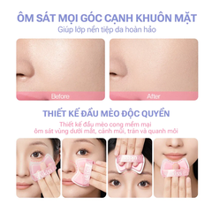 Giấy thấm dầu hoa hồng Ukiss (100 tờ/hộp)
