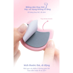 Giấy thấm dầu hoa hồng Ukiss (100 tờ/hộp)