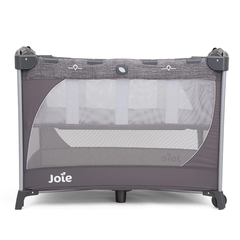 Giường cũi trẻ em Joie Commuter Change & Snooze Linen Gray
