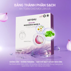Hộp 10 gói mặt nạ Keyshu hành tím 30ml