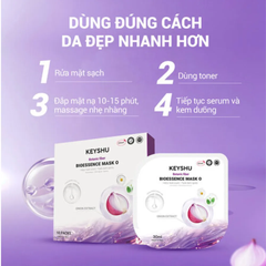 Hộp 10 gói mặt nạ Keyshu hành tím 30ml
