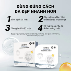 Hộp 10 gói mặt nạ Keyshu nâng cơ 30ml