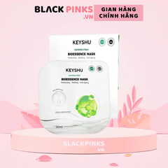Hộp 10 gói mặt nạ Keyshu sợi sơ rau má 30ml