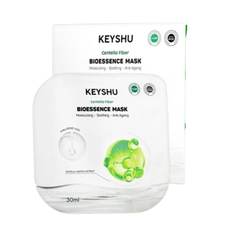 Hộp 10 gói mặt nạ Keyshu sợi sơ rau má 30ml