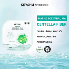Hộp 10 gói mặt nạ Keyshu sợi sơ rau má 30ml