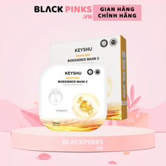Hộp 10 gói mặt nạ Keyshu vitamin C 30ml