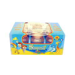 Hộp 6 lọ nước yến sào Khánh Hòa Sanest dành cho trẻ em có đường 70ml