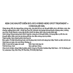 Kem che khuyết điểm Bys 5ml