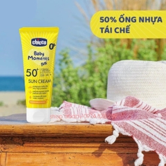 Kem chống nắng 3 tác động SPF 50+ Chicco 75ml