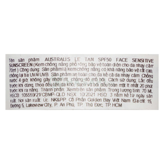 Kem chống nắng Australis Le Tan SPF50 70ml