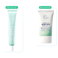 Kem chống nắng B.O.M Green UV Sun Off SPF50+/PA++++ 50ml