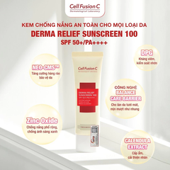 Kem chống nắng Cell Fusion C giúp làm dịu tổn thương 50ml
