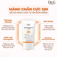 Kem chống nắng Dr.G dưỡng sáng da 50ml