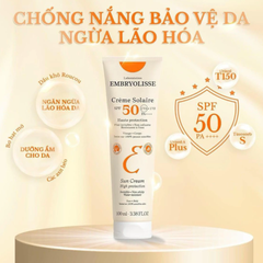 Kem chống nắng Embryolisse chống UV phổ rộng 100ml