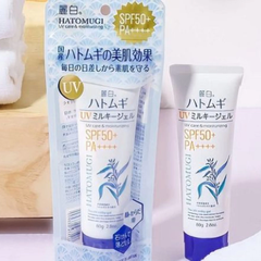 Kem chống nắng Hatomugi dưỡng ẩm & làm sáng da 80g