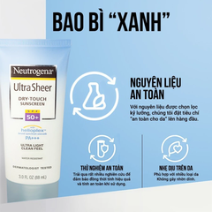 Kem chống nắng Neutrogena Ultra Sheer SPF 50 88ml