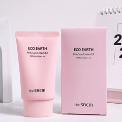 Kem chống nắng The Saem kiềm dầu, nâng tone sáng hồng 50g