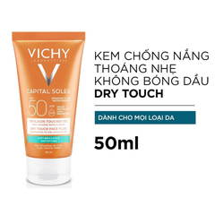 Kem chống nắng Vichy thoáng nhẹ không bóng dầu SPF50 50ml